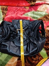 Women Black Genuine Leather