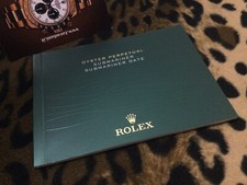 12.2012 ITALIA ROLEX BOOKLET LIBRETTO SUBMARINER 116610 LV HULK 114060 116619..
