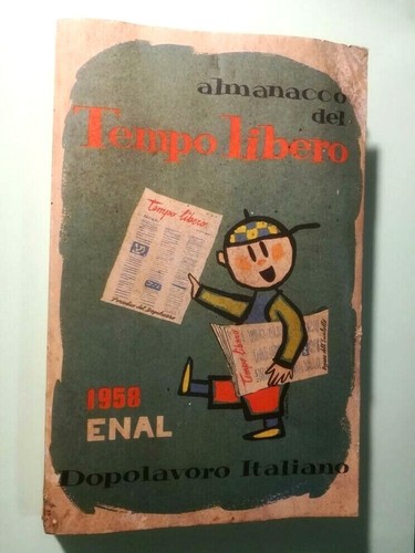 Almanacco 1958 enal del tempo - almanacco,