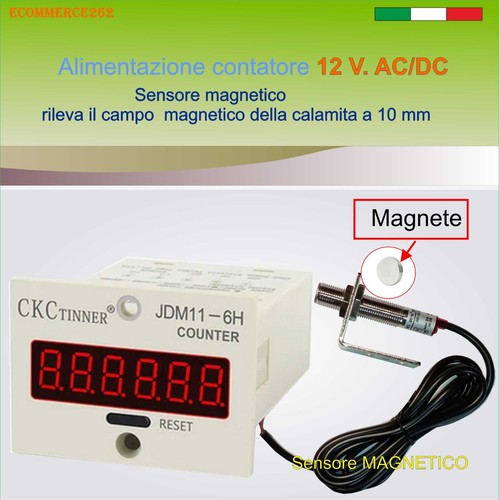 Conta pezzi con sensore