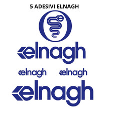 Kit 5 adesivi loghi Elnagh