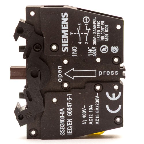 Siemens 3sb3400 blocco - siemens, 3sb3400-0a