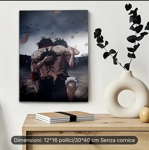 One piece poster tela - one, ace