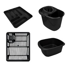 SET 4 PLASTICA GRAFITE -