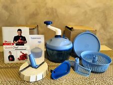 Tupperware Quick chef lame centrifuga frusta montatutto sigillo per conservare 