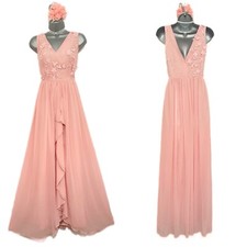 Abito lungo damigella d'onore