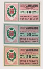 Miniassegni BUONI D'ACQUISTO -