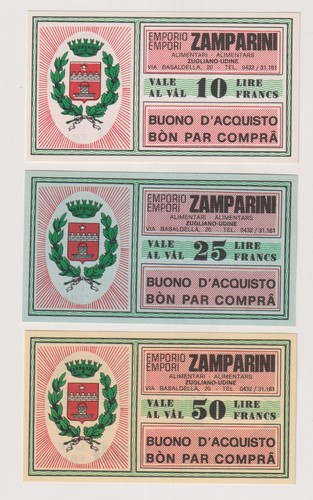 Miniassegni buoni acquisto - d'acquisto,