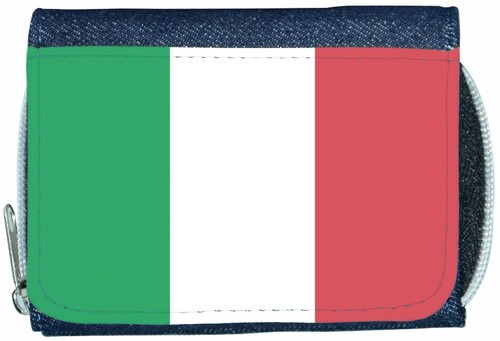 Portafoglio denim bandiera - denim,