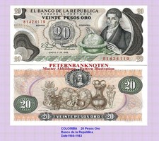 COLOMBIA COLOMBIA 20 Pesos Oro