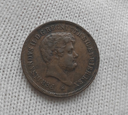 Tornesi 1843 regno due - tornesi,