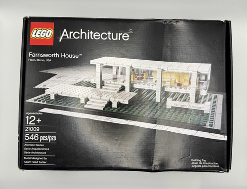 Lego architecture farnsworth - lego,
