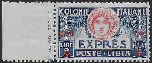 1933 libia express lire 50 - express,