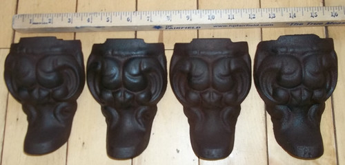 Set piedini per stufa a - 4,