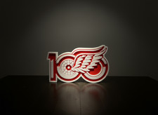 Insegna 3D Detroit Red Wings