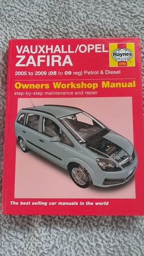 Haynes vauxhall opel zafira - haynes,