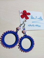 Orecchini All'uncinetto A