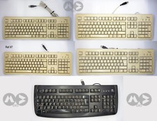 Lotto 5 tastiere italiane PC USB Fujitsu Siemens Buone condizioni Funzionanti