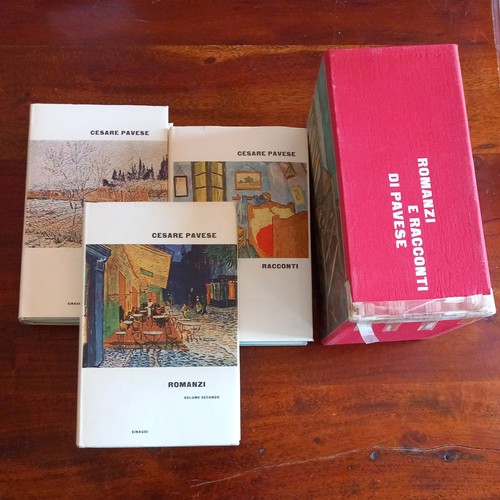 Pavese cofanetto einaudi 3 - cofanetto,