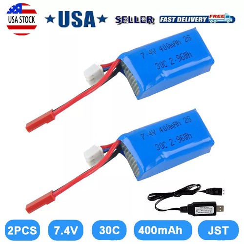 2pz batteria 400mah 4v - batteria, 7.4v