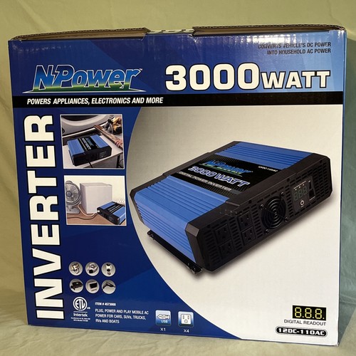 Npower 3000 watt - 3000, inverter-auto
