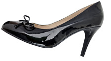 SCARPE DONNA DECOLLETE TACCO ALTO NERO LUCIDO TAG 37 BY CONBIPEL