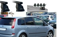 BARRE PORTATUTTO ACCIAIO PER FORD C-MAX CMAX ANNO 2006 OMOLOGATE 2 SERRATURE