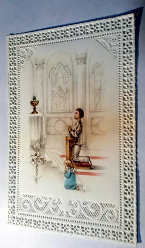 Santino merlettato ricordo - santino,