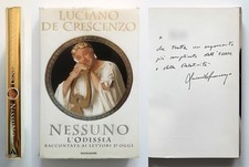 Luciano De Crescenzo Nessuno L'Odissea Autografato 1997 Mondadori 1ª edizione