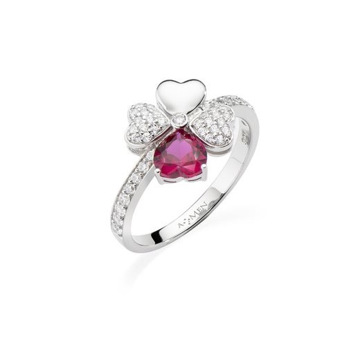 Anello amen donna quadricuore - anello,