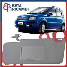 Aletta Parasole Fiat Panda Sx Sinistra Pattina Con Specchio e Tasca 2003 al 2012