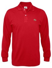 LACOSTE polo manica lunga uomo