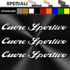 3 adesivi sticker CUORE