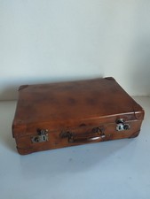 Vecchia piccola Valigia vintage in cartone bagaglio anni ' 60