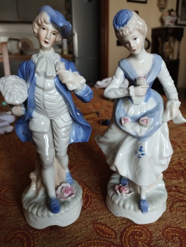 Capodimonte coppia statuette - capodimonte,