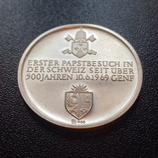 Medaglia In Argento Estero Fdc Paolo IV AG 900 G 15 Punzonata  LOTTO 2028