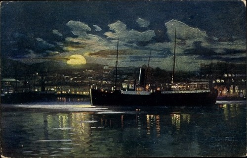 Cartolina trieste - cartolina,