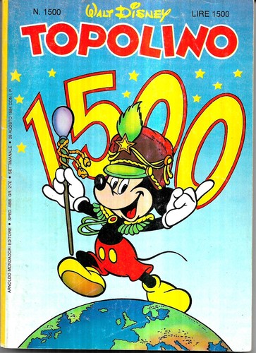 Topolino libretto 1500 ago - topolino,