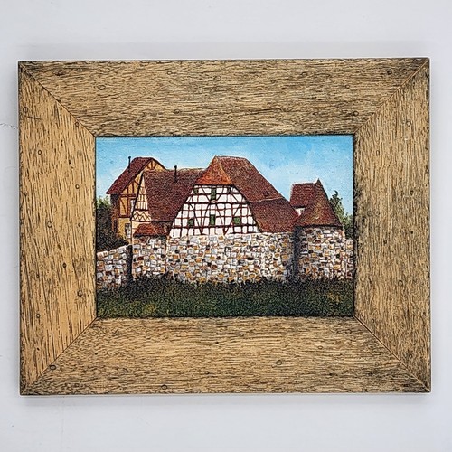 Original german oil painting - original,