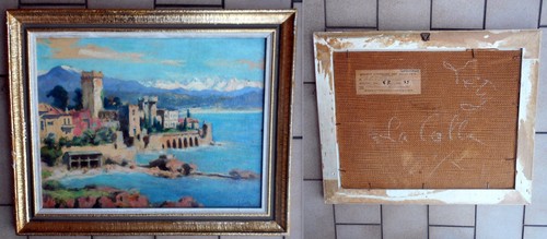 Lety quadro dipinto olio - olio,