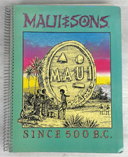 MAUI AND SONS - QUADERNO ANNI 80 - NUOVO - 30X24 CM