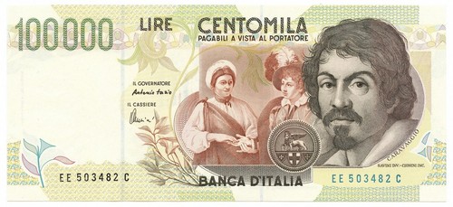 100000 lire banca italia - 100000,