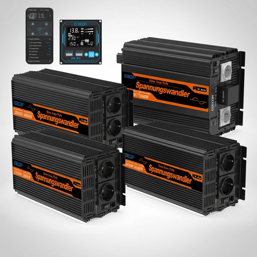 Edecoa inverter 12v - inverter,