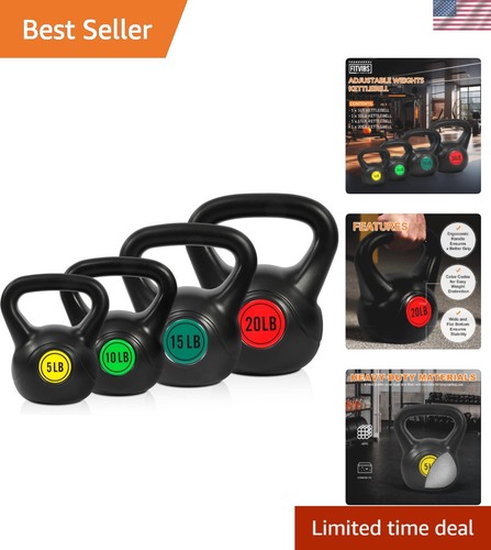 Hdpe coated kettlebell - coated,