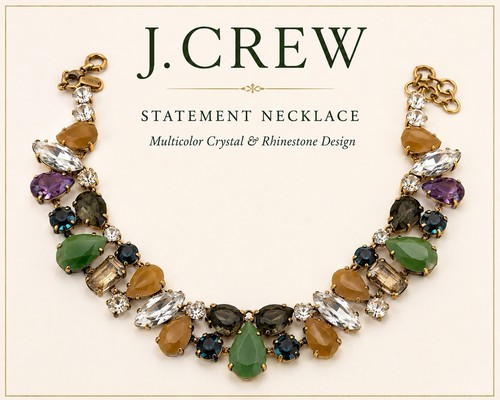 Collana dichiarazione crew - dichiarazione, j.crew