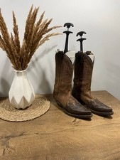 Stivali Sendra stile messicano stivali western combinati marroni invecchiati taglia US 7