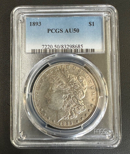 1893 morgan dollar au - dollar,