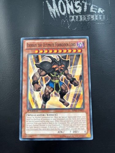 Yugioh exodius the - yugioh,