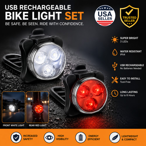 Faro coda bici super - faro,