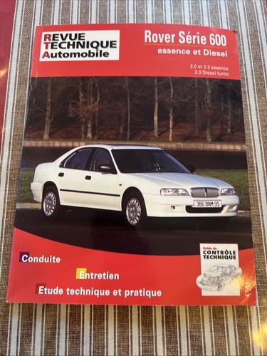 Revue technique rover - technique, 623
